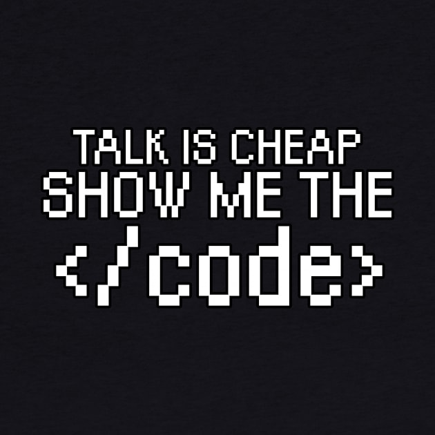 Talk is cheap show me the code by maxcode